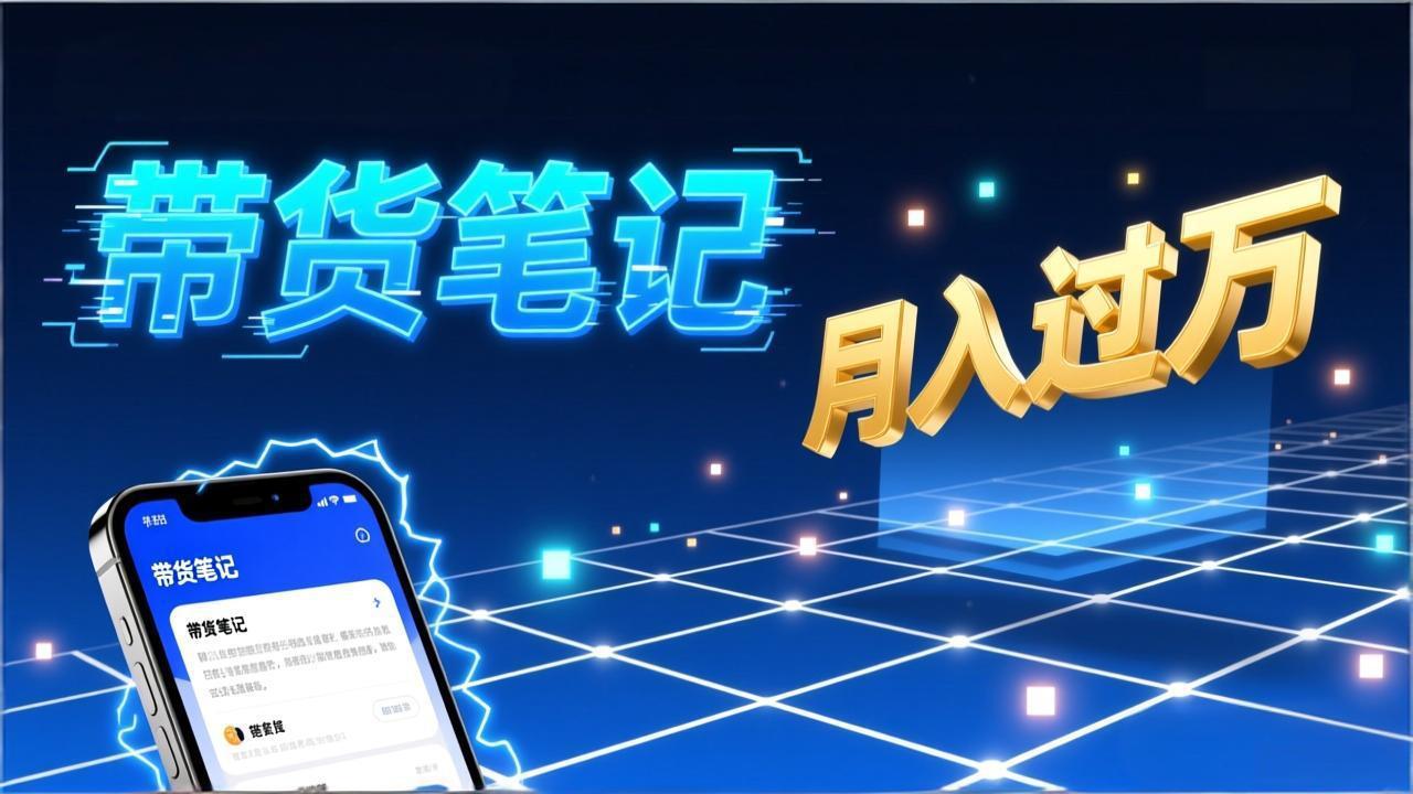 (17229期)小红书爆款笔记带货实战:拆解封面标题正文全要素,手把手教你单篇笔记带货月入过万-九节课