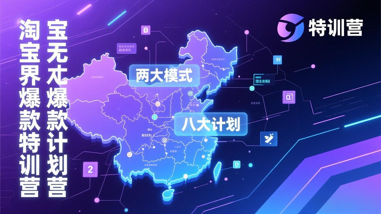 (17226期)淘宝无界爆款训练营:2026年1月杭州线下高端集训课,3天构建两大模式八大计划体系-九节课