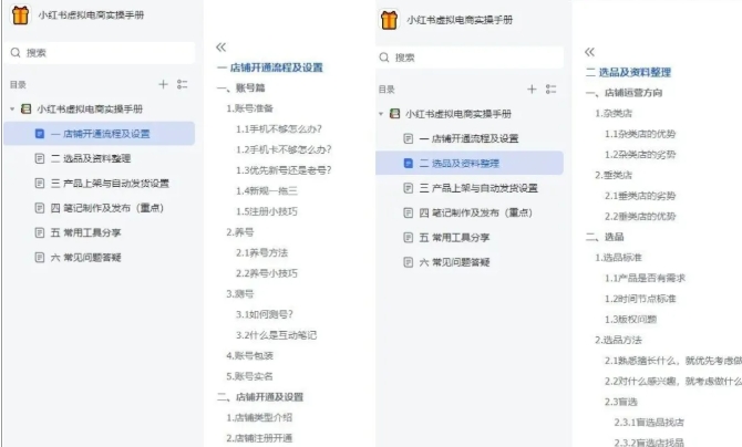 图片[2]-小红书虚拟电商实操手册，3万字保姆级教学，3个月从0賺到1w+-九节课