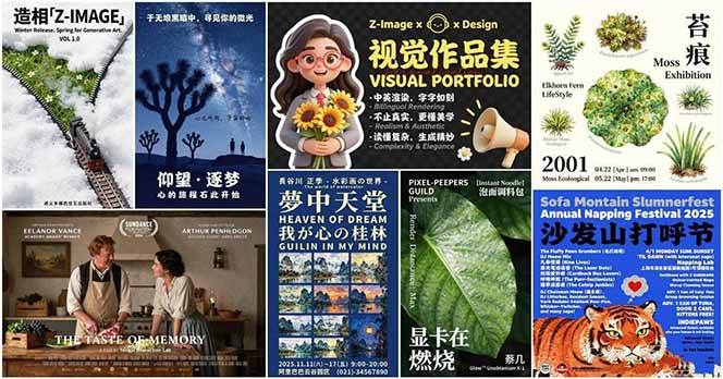 图片[3]-‌Z-Image – 逼真照片级文生图神器 WebUI+ComfyUI工作流 一键整合包-九节课