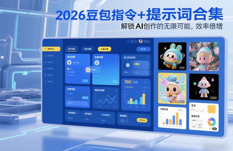 2026豆包指令+提示词合集，解锁AI创作的无限可能，效率倍增-九节课