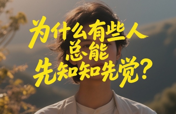 付费文章：为什么有些人总能先知先觉？-九节课