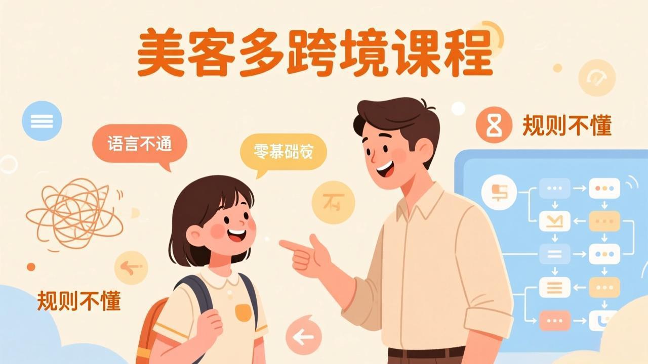 （17503期）怕语言不通、怕不懂规则？零基础小白也能做的美客多跨境课，手把手带你美客多开店稳赚-九节课