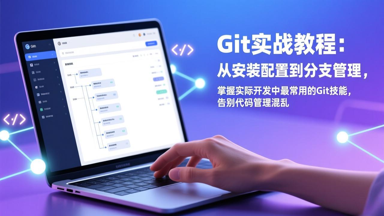 （17513期）Git实战教程：从安装配置到分支管理，掌握实际开发中最常用的Git技能，告别代码管理混乱-九节课