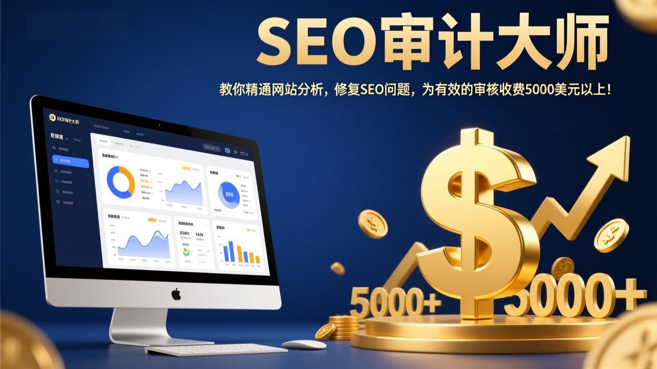 （17475期）SEO审计大师：教你精通网站分析，修复SEO问题，为有效的审核收费5000美元以上！-九节课