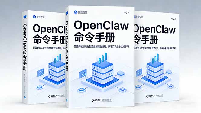 （17695期）OpenClaw命令手册：覆盖安装初始化到运维管理全流程，新手高手必备权威参考-九节课