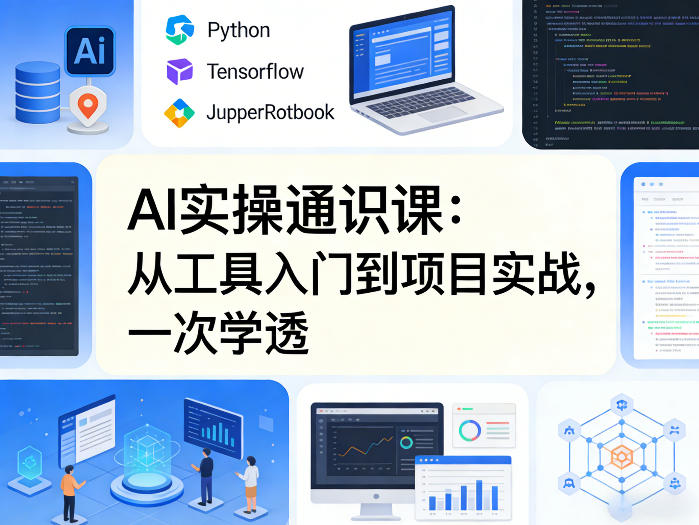 AI实操通识课，从工具入门到项目实战，一次学透-九节课