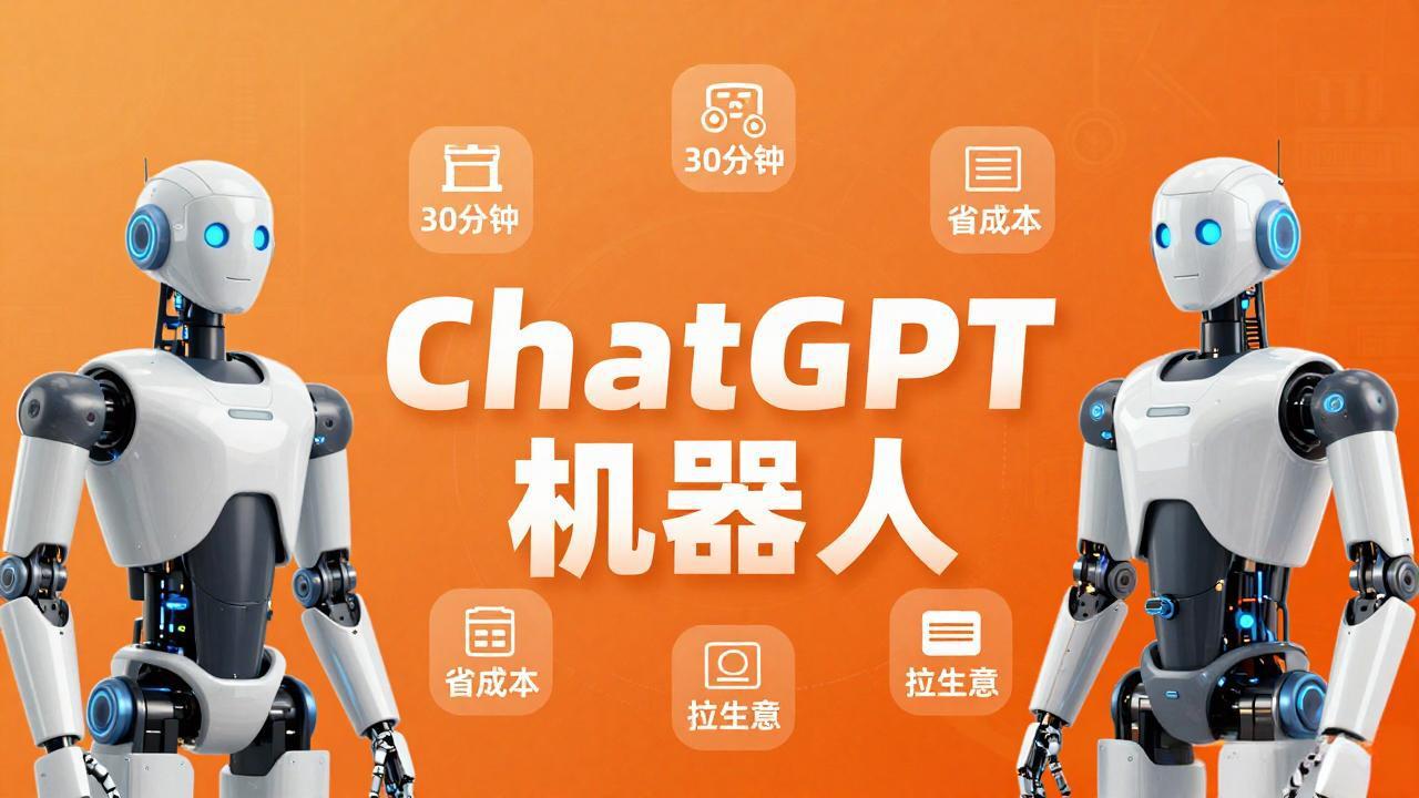 （17982期）智能机器人定制速成课：技术小白30分钟做出ChatGPT机器人，省时间砍成本还能拉生意-九节课