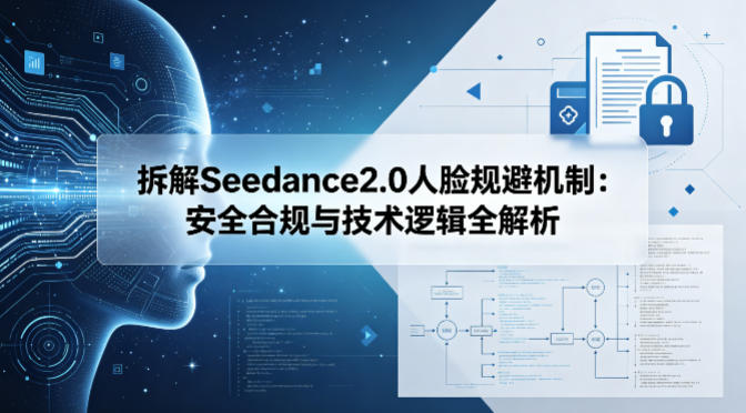 拆解Seedance2.0人脸规避机制：安全合规与技术逻辑全解析-九节课