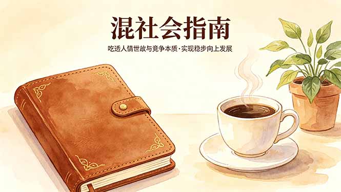 （18282期）付费文章：混社会指南，吃透人情世故与竞争本质，实现稳步向上发展-九节课