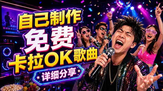 （18610期）免费卡拉OK歌曲制作全攻略：音轨分离字幕制作，零基础快速做出专业K歌视频-九节课