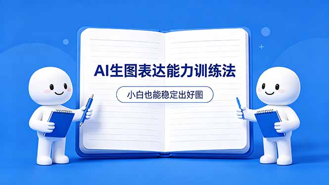（18377期）AI生图不是做漂亮图，而是表达能力。这套方法让小白也能稳定出好图-九节课