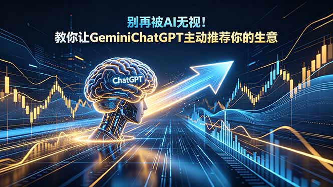 （18659期）别再被AI无视！教你让GeminiChatGPT主动推荐你的生意【原创双语字幕】-九节课