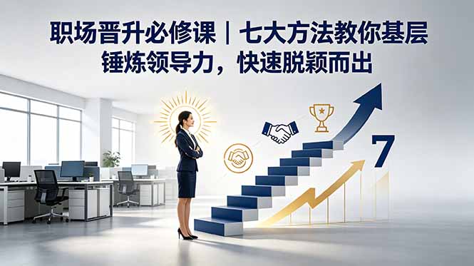 （18629期）付费文章：职场晋升必修课｜七大方法教你基层锤炼领导力，快速脱颖而出-九节课
