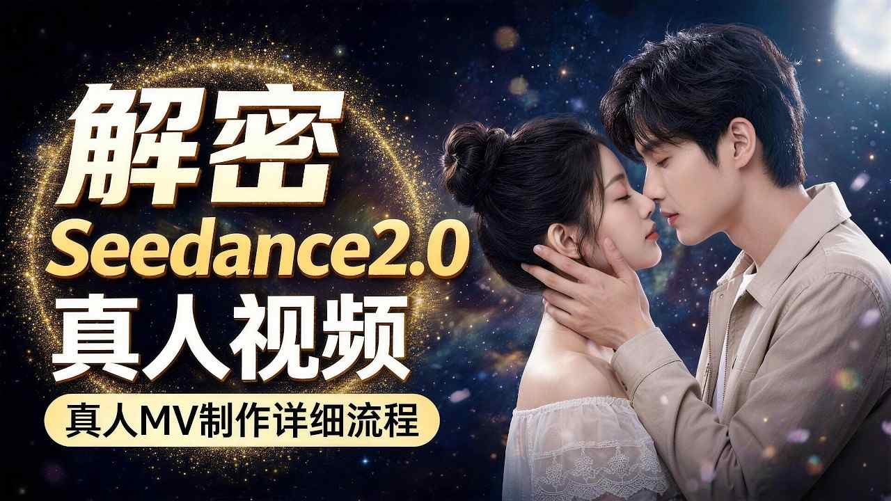 Seedance 2.0解密教程：零基础制作真人MV全流程-九节课