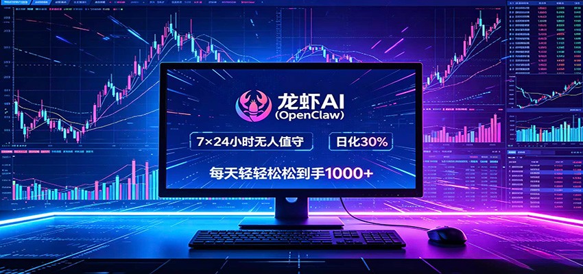 龙虾AI（OpenClaw）全自动挂机，智能操控电脑高效执行任务，每天轻松到手四位数-九节课