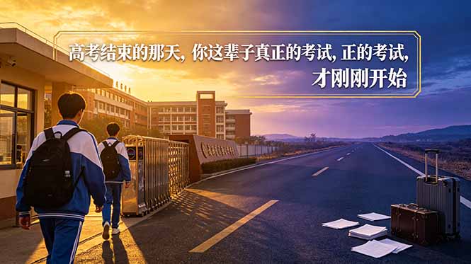 （18968期）付费文章：高考结束的那天，你这辈子真正的考试，才刚刚开始-九节课