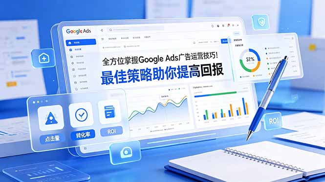 （19063期）全方位掌握 Google Ads 广告运营技巧！最佳策略助你提高回报【原创双语字幕】-九节课