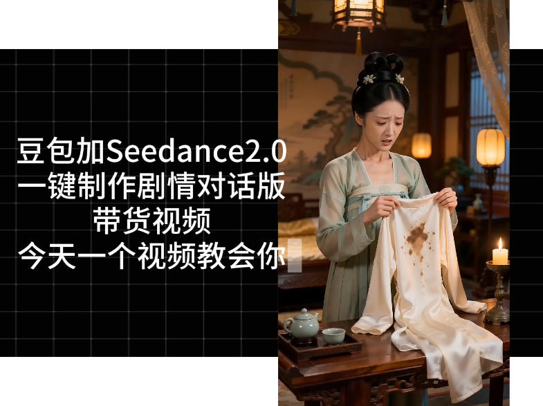 用Coze扣子工作流，我们就能一键制作剧情对话版带货视频，全程无需手动剪辑，从0到1演示搭建过程-九节课