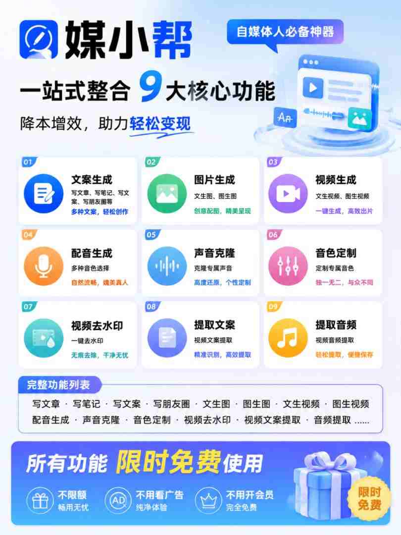 图片[3]-直接抄作业！5分钟教你搭建一款《自媒体工具箱》，自用引流都不错-九节课