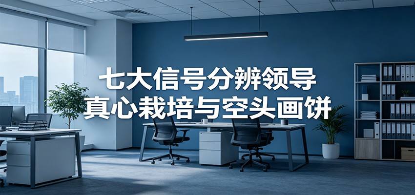 付费文章《七大信号分辨领导真心栽培与空头画饼》读懂管理背后人性逻辑-九节课