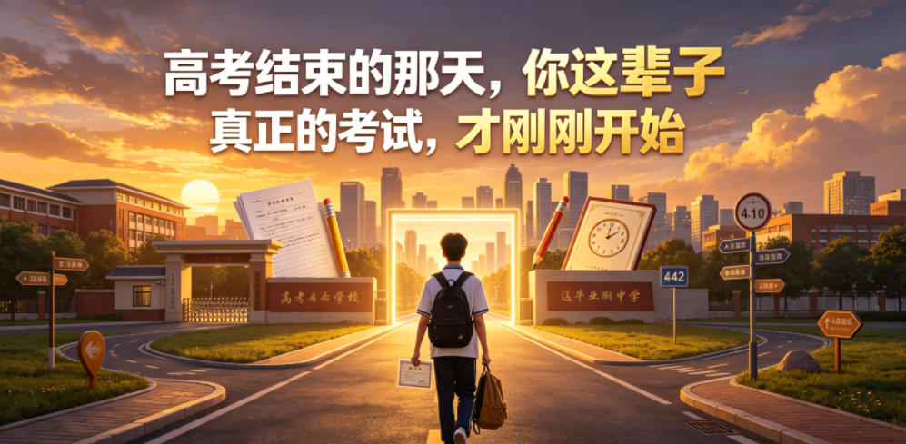 付费文章：高考结束的那天，你这辈子真正的考试，才刚刚开始-九节课