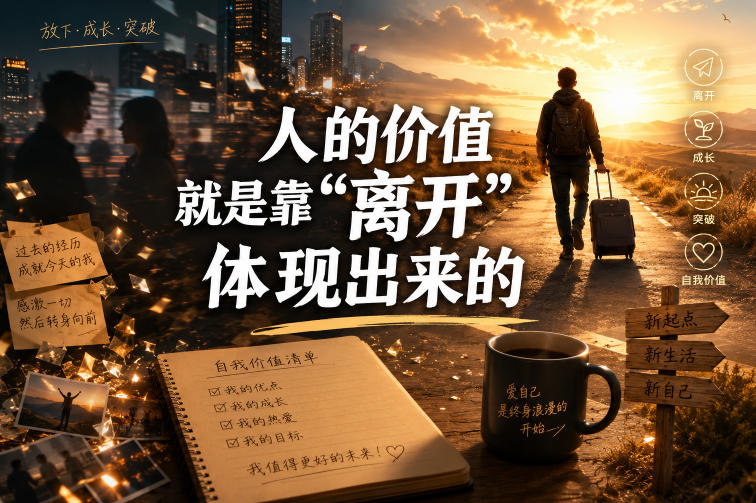 付费文章：人的价值就是靠“离开”体现出来的-九节课