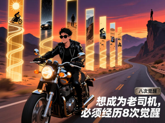 付费文章：想成为老司机，必须经历8次觉醒-九节课