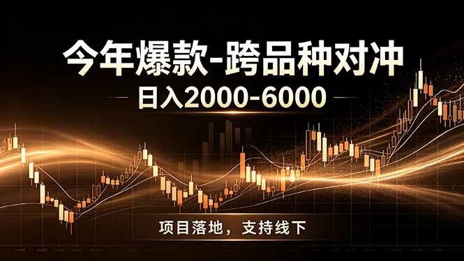 （19179期）全新跨品种对冲模式上线！日稳定盈利 2000-6000，合规长久可批量放大-九节课