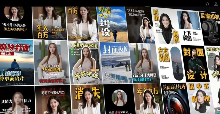 图片[2]-【剪映模板】100款剪映高级感万能行业短视频封面字幕排版预设视频花字剪辑模版-九节课