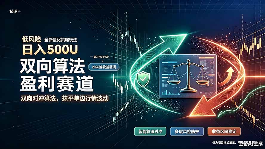 （20043期）算法对冲/EA量化，日入500刀，躺着赚钱！你把它当做“自动提款机”，它把你就爆了-九节课