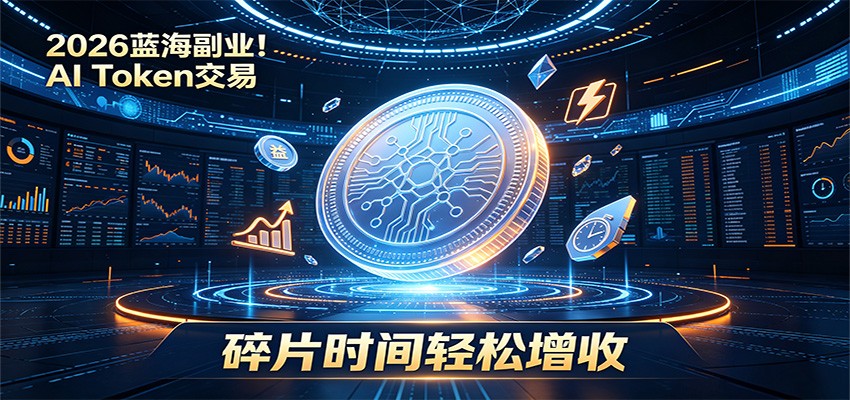 聚合平台Token交易，新手也能快速上手，空闲时间轻松赚收益-九节课