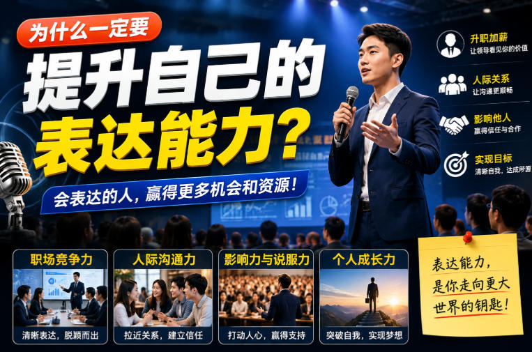 付费文章：为什么一定要提升自己的表达能力？-九节课