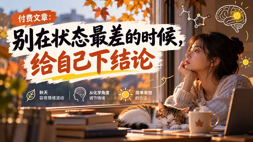 （20716期）【无水印】某付费文章：别在状态最差的时候，给自己下结论-九节课