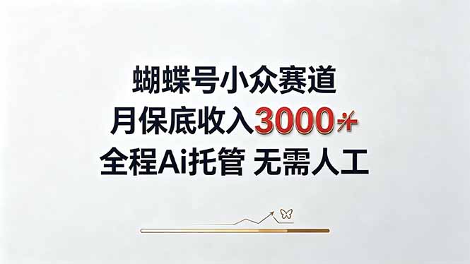 （20323期）视频号小众领域，月收入3000+， 全程Ai托管操作  新人2天学会！-九节课