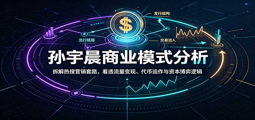 孙宇晨商业模式分析：拆解热搜营销套路，看透流量变现、代币运作与资本博弈逻辑-九节课