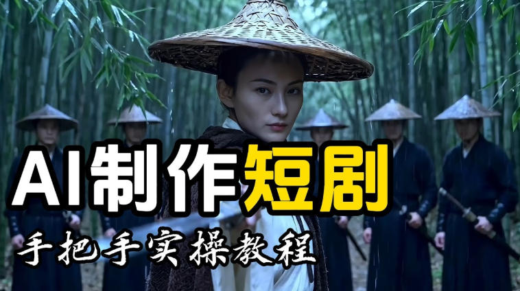 【保姆级手把手教程】AI短剧制作完整流程教学，从小白零基础到成片大神-九节课