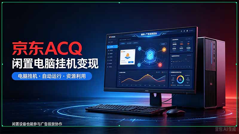 （21063期）京东ACQ是什么？闲置电脑挂机采集项目拆解-九节课