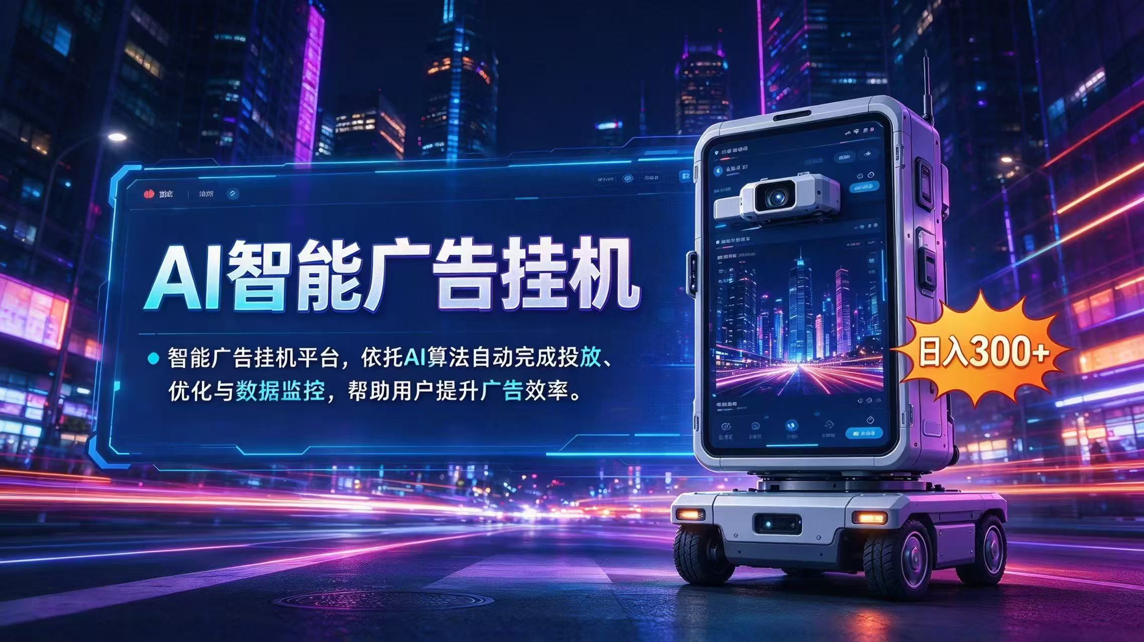 （20936期）AI 智能广告挂机｜AI 自动运行，轻松托管广告任务-九节课