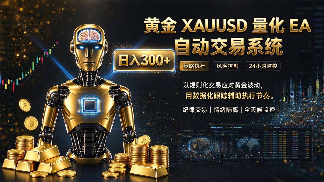 （21067期）普通人也能玩转AI量化：不盯盘，不熬夜，一套智投EA让策略自动跑-九节课