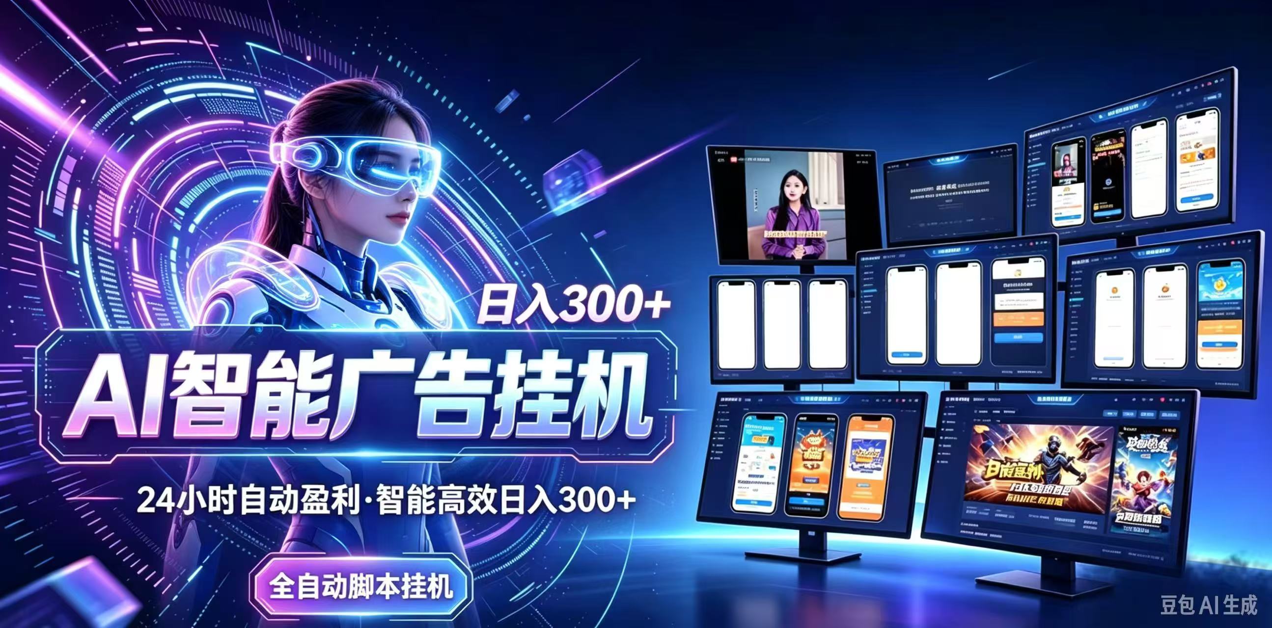 （21068期）24小时AI广告挂机｜在家就能做的被动副业-九节课