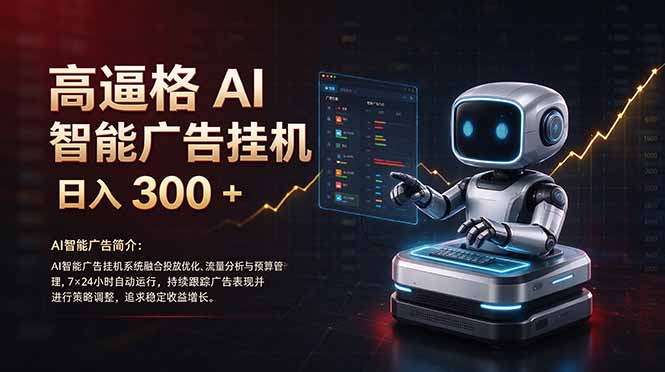 （21015期）普通人的 AI 副业机会，日入300+新手小白也能起步，-九节课