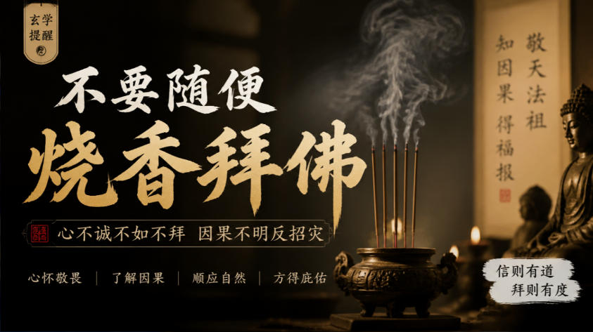 某公众号付费文章：玄学提醒：不要随便烧香拜佛-九节课